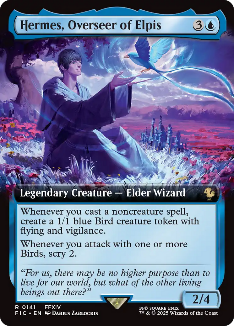 Hermes, Overseer of Elpis (Extended Art) [FINAL FANTASY Commander] | PLUS EV GAMES 