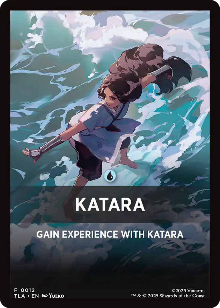 Katara Theme Card [Avatar: The Last Airbender Tokens] | PLUS EV GAMES 