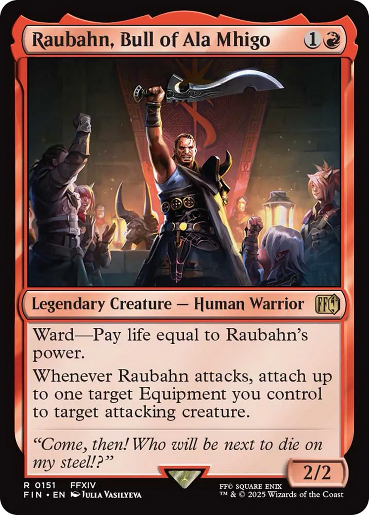Raubahn, Bull of Ala Mhigo [FINAL FANTASY] | PLUS EV GAMES 