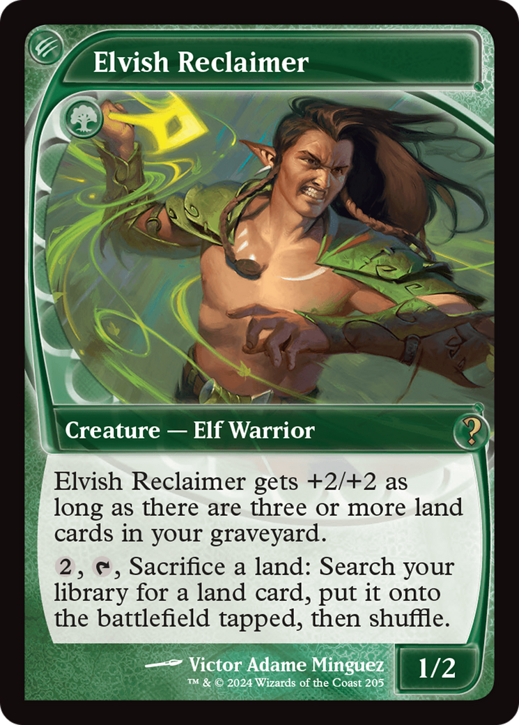 Elvish Reclaimer (Future Sight) [Mystery Booster 2] | PLUS EV GAMES 