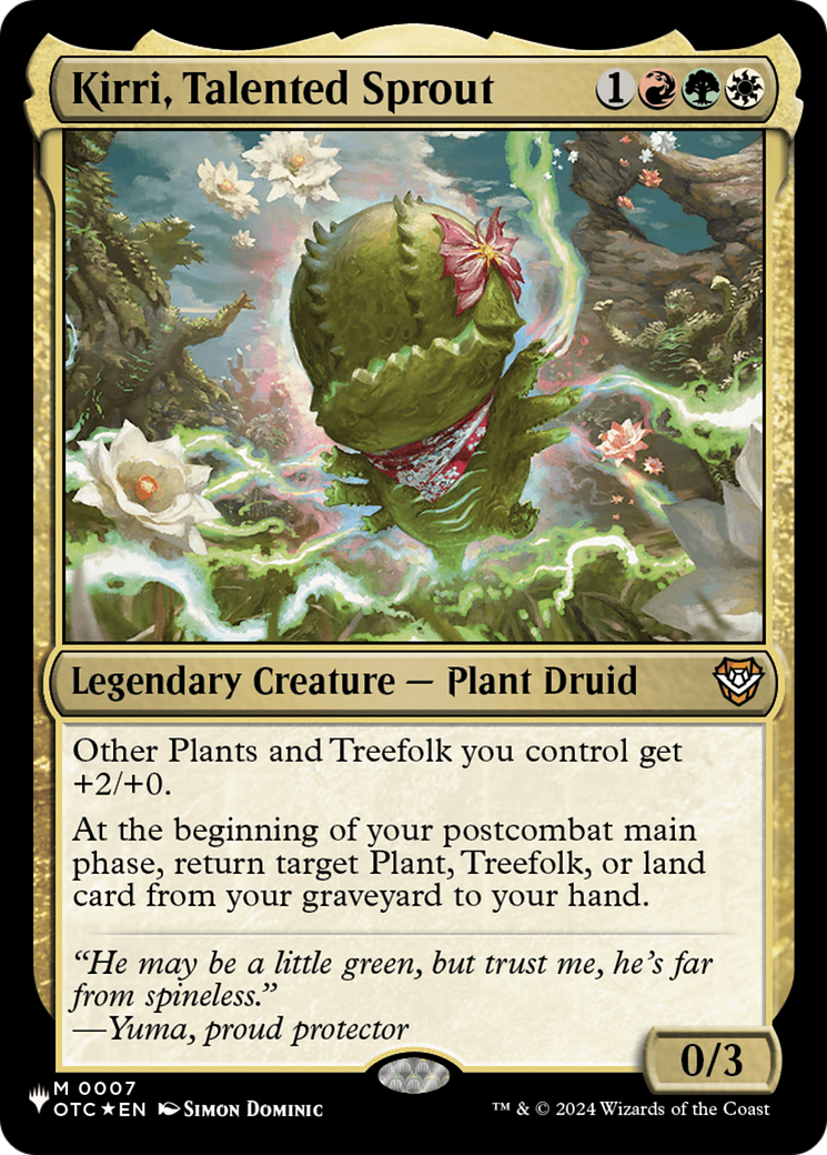 Kirri, Talented Sprout (OTC) [The List] | PLUS EV GAMES 