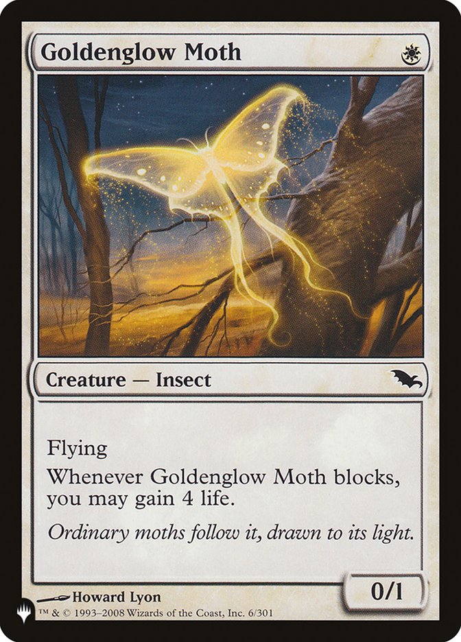 Goldenglow Moth [The List] | PLUS EV GAMES 