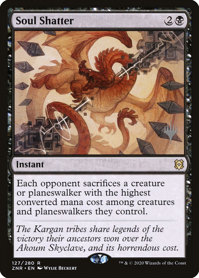 Soul Shatter (Promo Pack) [Zendikar Rising Promos] | PLUS EV GAMES 