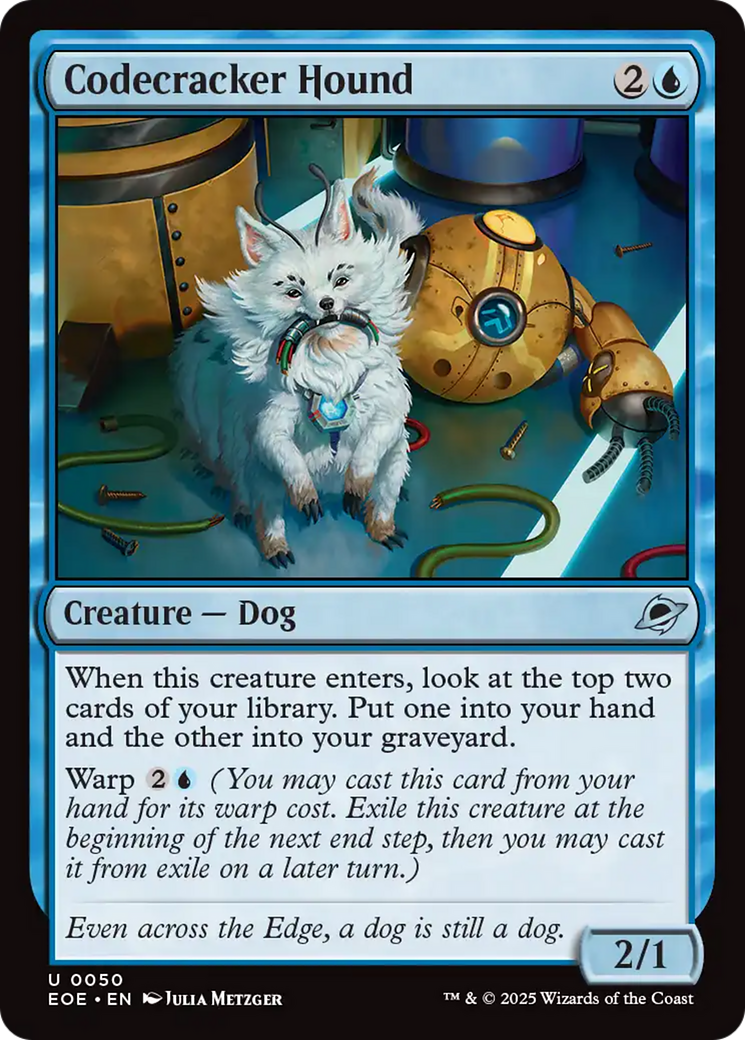 Codecracker Hound [Edge of Eternities] | PLUS EV GAMES 