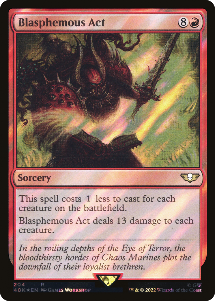 Blasphemous Edict [Edge of Eternities Promo Pack] | PLUS EV GAMES 
