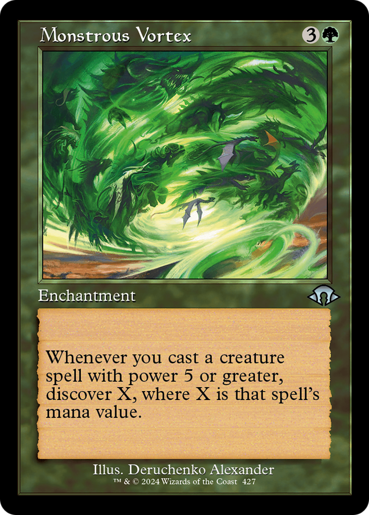 Monstrous Vortex (Retro) [Modern Horizons 3] | PLUS EV GAMES 