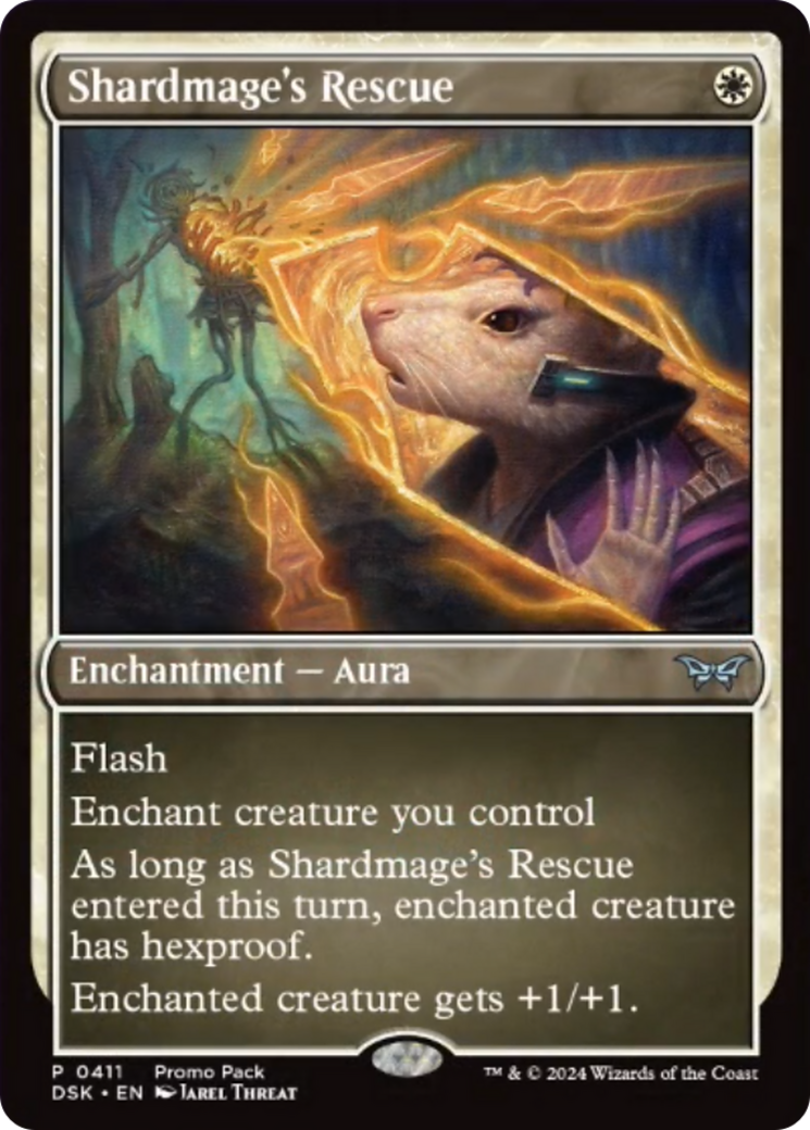 Shardmage's Rescue (Promo Pack) [Duskmourn: House of Horror Promos] | PLUS EV GAMES 