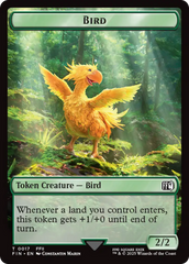 Hero (0009) // Bird (0017) Double-Sided Token [FINAL FANTASY Tokens] | PLUS EV GAMES 