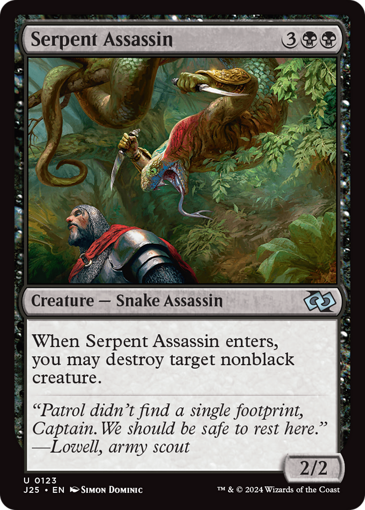 Serpent Assassin [Foundations Jumpstart] | PLUS EV GAMES 