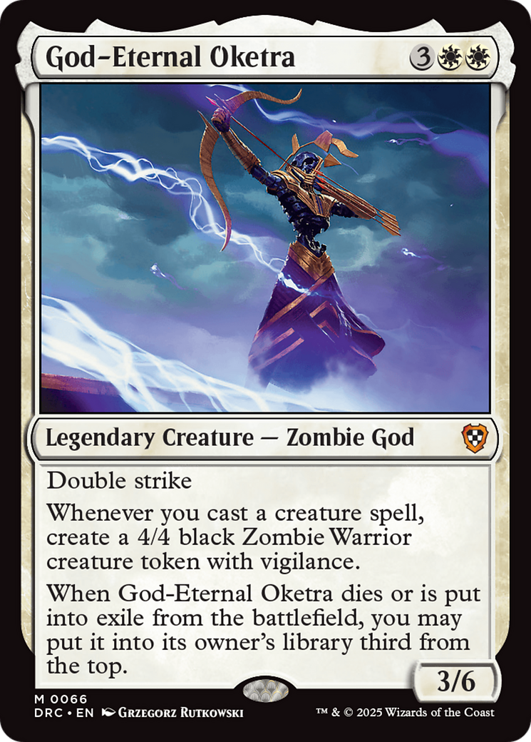 God-Eternal Oketra [Aetherdrift Commander] | PLUS EV GAMES 