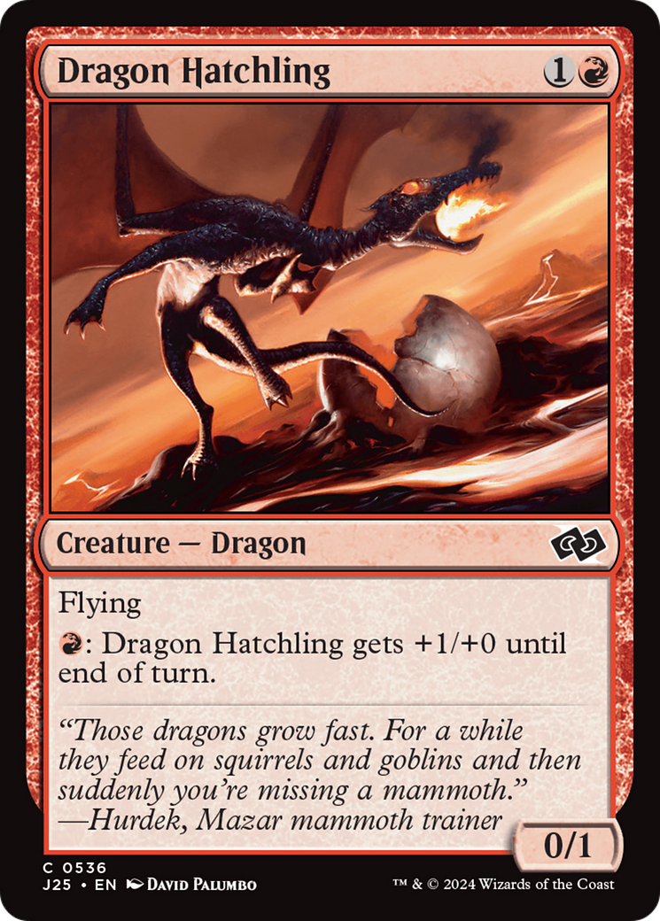 Dragon Hatchling [Foundations Jumpstart] | PLUS EV GAMES 