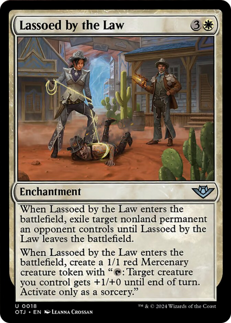 Lassoed by the Law [Outlaws of Thunder Junction] | PLUS EV GAMES 