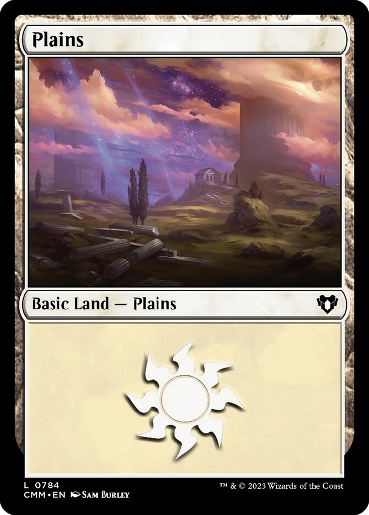 Plains (784) [Commander Masters] | PLUS EV GAMES 