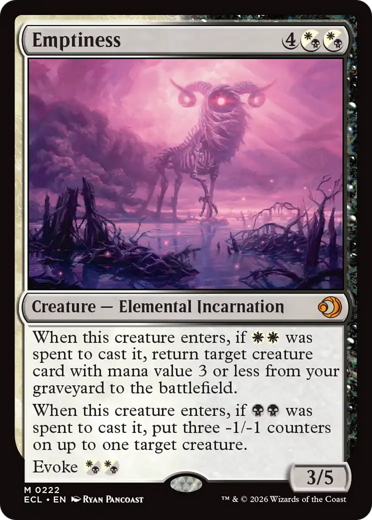 Emptiness [Lorwyn Eclipsed] | PLUS EV GAMES 