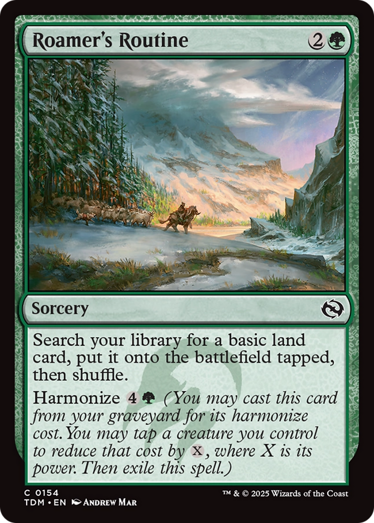 Roamer's Routine [Tarkir: Dragonstorm] | PLUS EV GAMES 