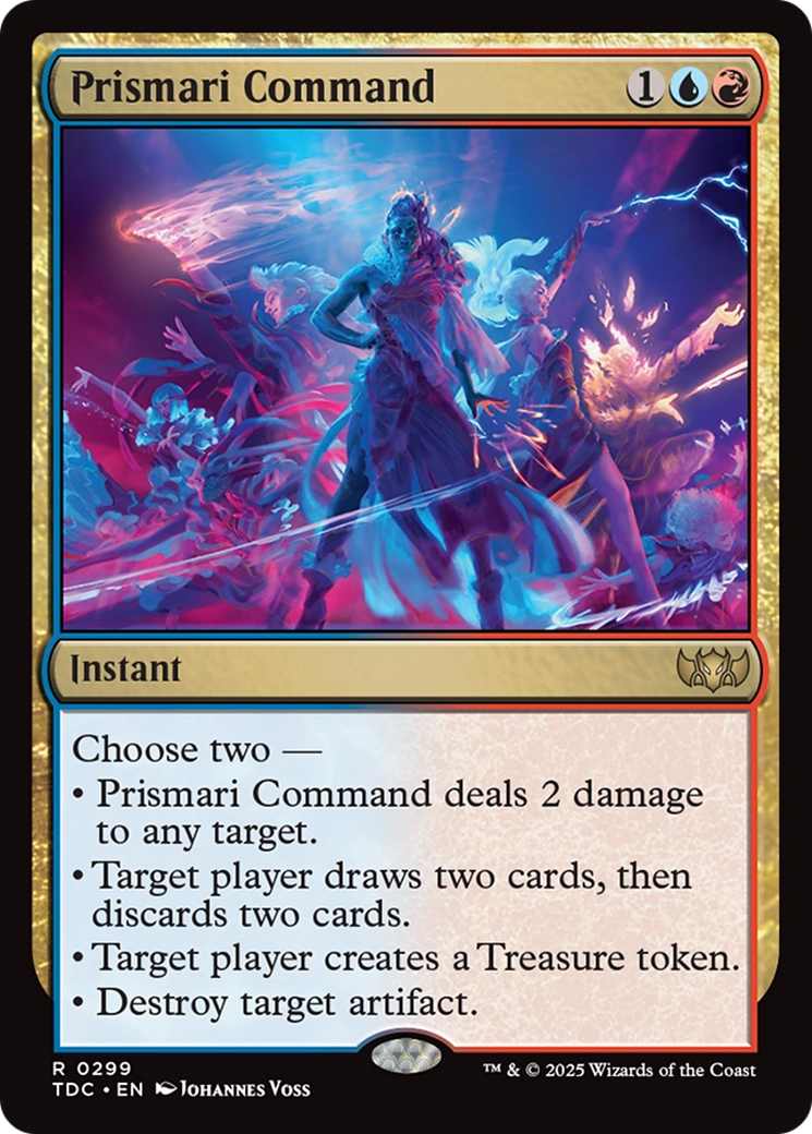 Prismari Command [Tarkir: Dragonstorm Commander] | PLUS EV GAMES 
