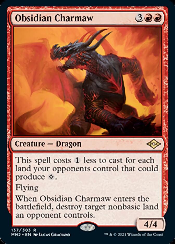 Obsidian Charmaw [Modern Horizons 2] | PLUS EV GAMES 