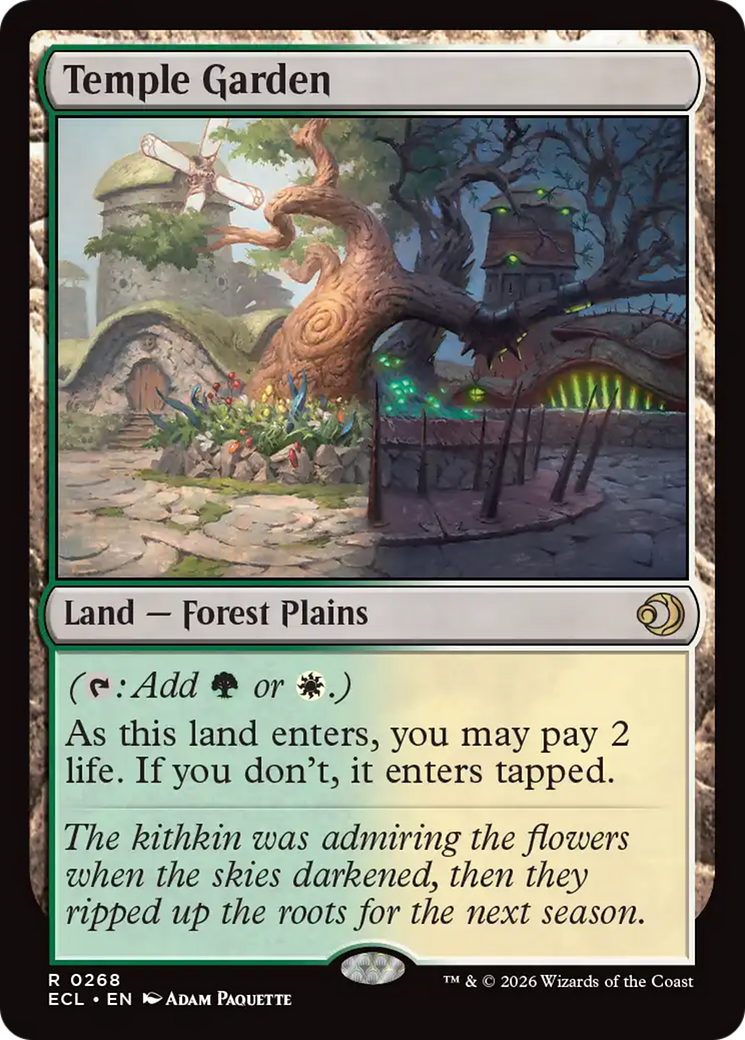 Temple Garden [Lorwyn Eclipsed] | PLUS EV GAMES 