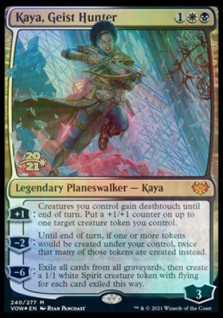 Kaya, Geist Hunter [Innistrad: Crimson Vow Prerelease Promos] | PLUS EV GAMES 