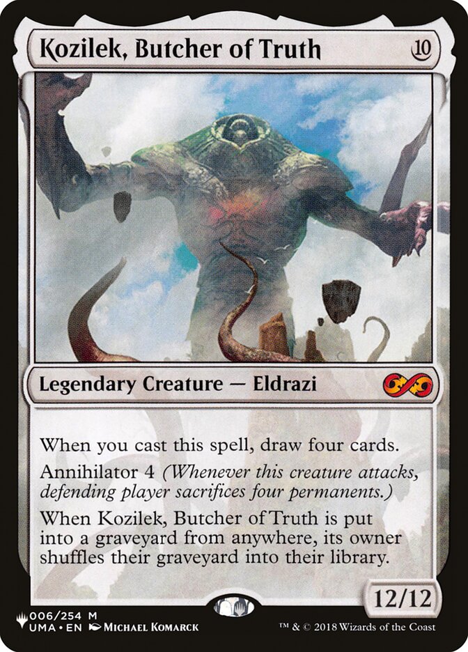 Kozilek, Butcher of Truth [The List] | PLUS EV GAMES 