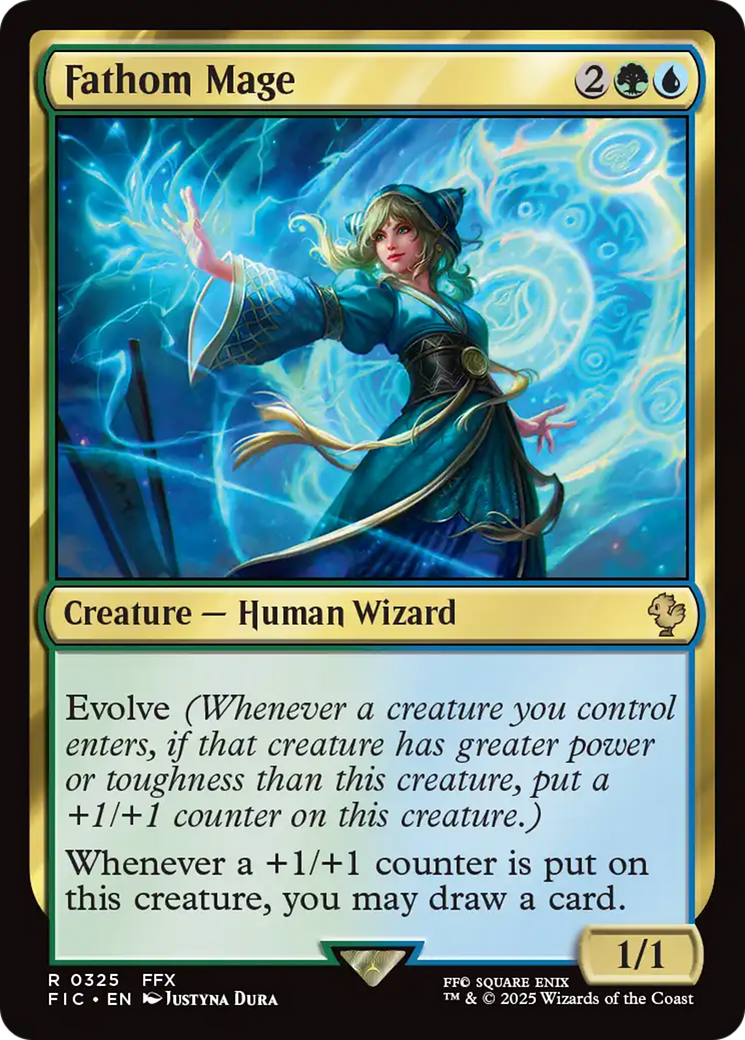 Fathom Mage [FINAL FANTASY Commander] | PLUS EV GAMES 
