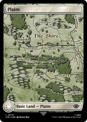 Plains (0714) (Surge Foil) [The Lord of the Rings: Tales of Middle-Earth] | PLUS EV GAMES 