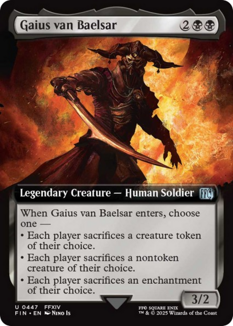 Gaius van Baelsar (Extended Art) [FINAL FANTASY] | PLUS EV GAMES 