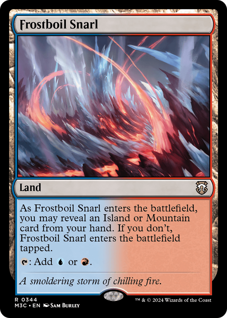 Frostboil Snarl [Modern Horizons 3 Commander] | PLUS EV GAMES 