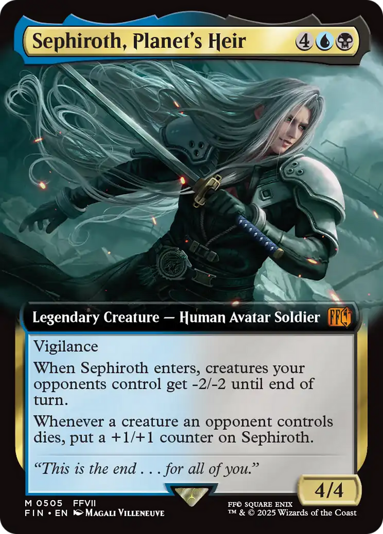 Sephiroth, Planet's Heir (Extended Art) [FINAL FANTASY] | PLUS EV GAMES 