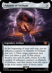 Palantir of Orthanc (Extended Art) (Surge Foil) [The Lord of the Rings: Tales of Middle-Earth] | PLUS EV GAMES 