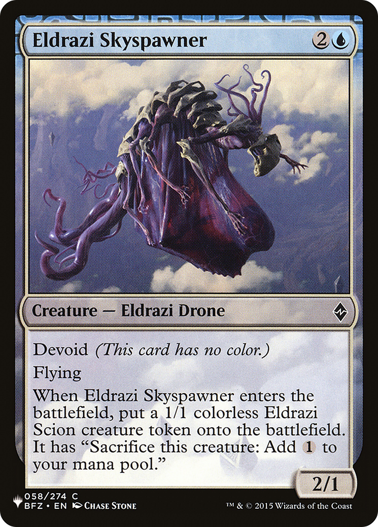 Eldrazi Skyspawner [The List Reprints] | PLUS EV GAMES 