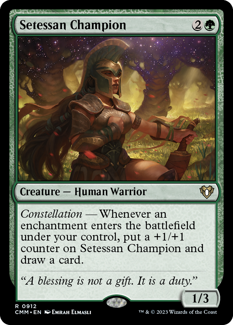 Setessan Champion [Commander Masters] | PLUS EV GAMES 