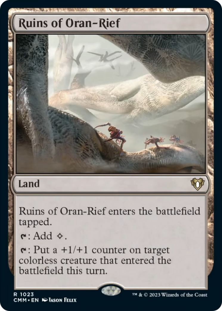 Ruins of Oran-Rief [Commander Masters] | PLUS EV GAMES 