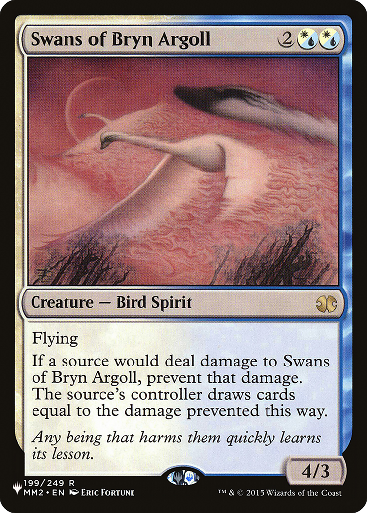 Swans of Bryn Argoll [The List Reprints] | PLUS EV GAMES 