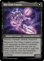 Throne of the Grim Captain // The Grim Captain [The Lost Caverns of Ixalan] | PLUS EV GAMES 