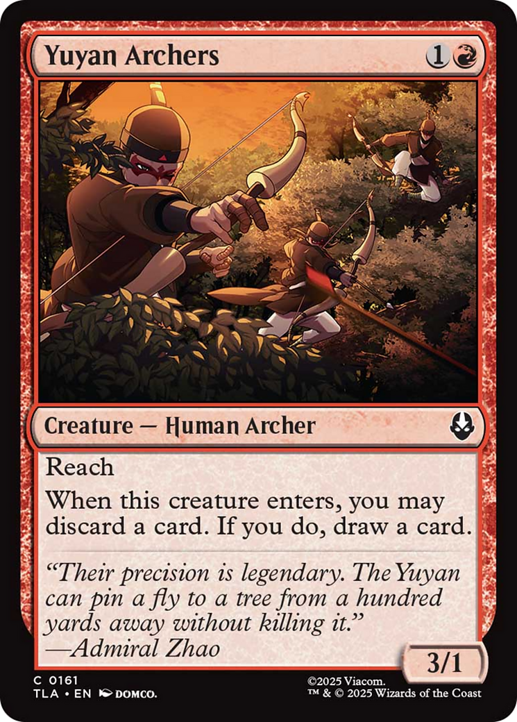 Yuyan Archers [Avatar: The Last Airbender] | PLUS EV GAMES 