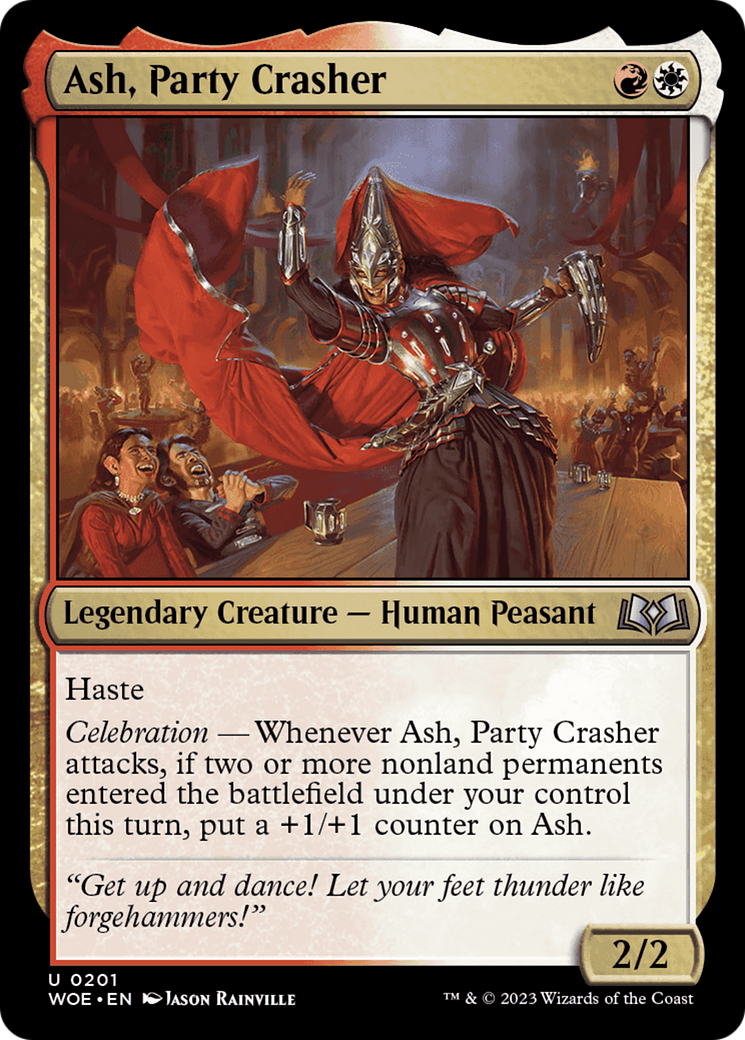 Ash, Party Crasher [Wilds of Eldraine] | PLUS EV GAMES 