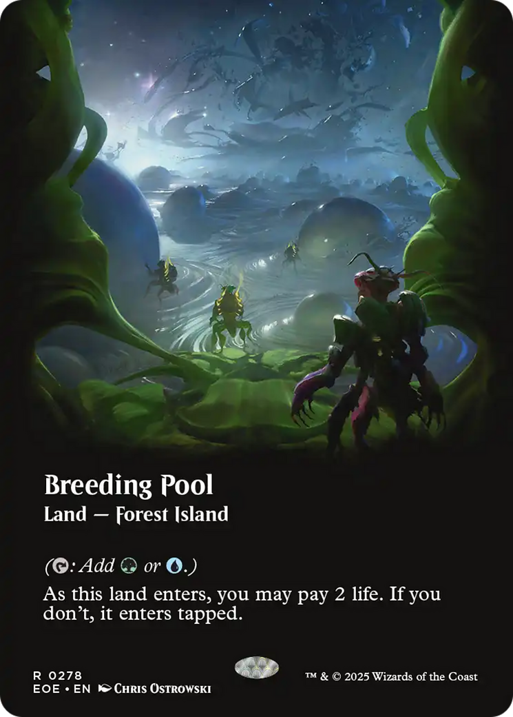 Breeding Pool (Borderless) [Edge of Eternities] | PLUS EV GAMES 