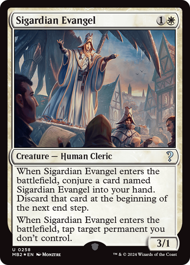 Sigardian Evangel [Mystery Booster 2] | PLUS EV GAMES 