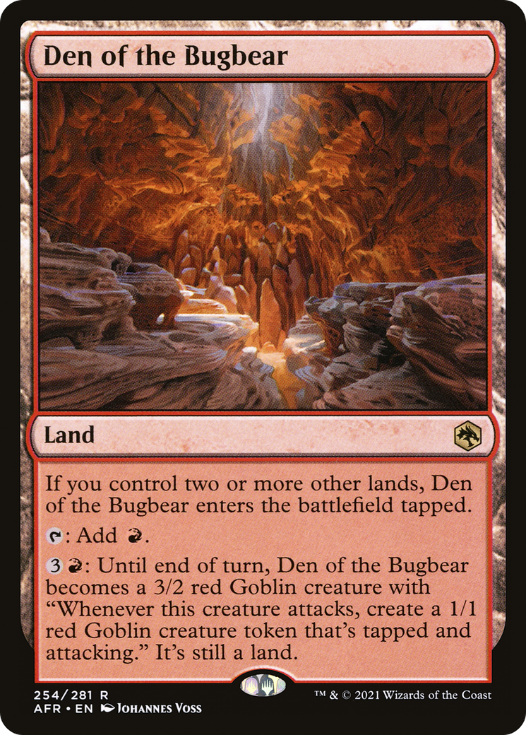 Den of the Bugbear [Dungeons & Dragons: Adventures in the Forgotten Realms]