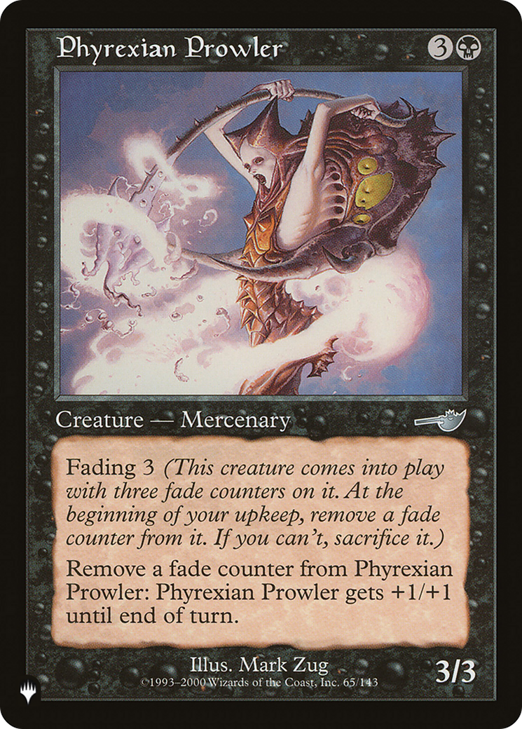 Phyrexian Prowler [The List] | PLUS EV GAMES 