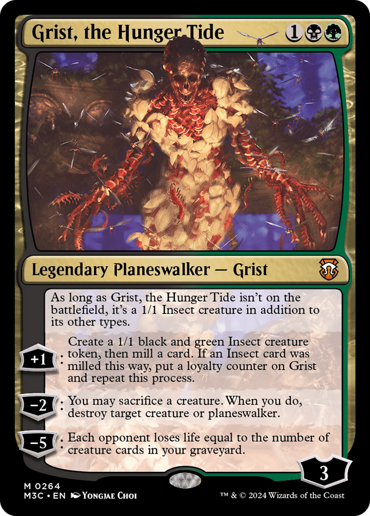 Grist, the Hunger Tide [Modern Horizons 3 Commander] | PLUS EV GAMES 