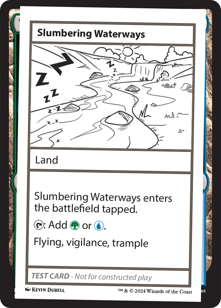 Slumbering Waterways [Mystery Booster 2 Playtest Cards] | PLUS EV GAMES 