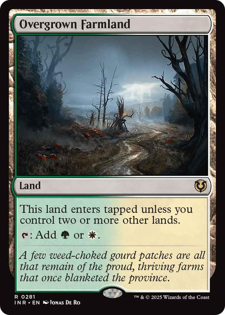 Overgrown Farmland [Innistrad Remastered] | PLUS EV GAMES 