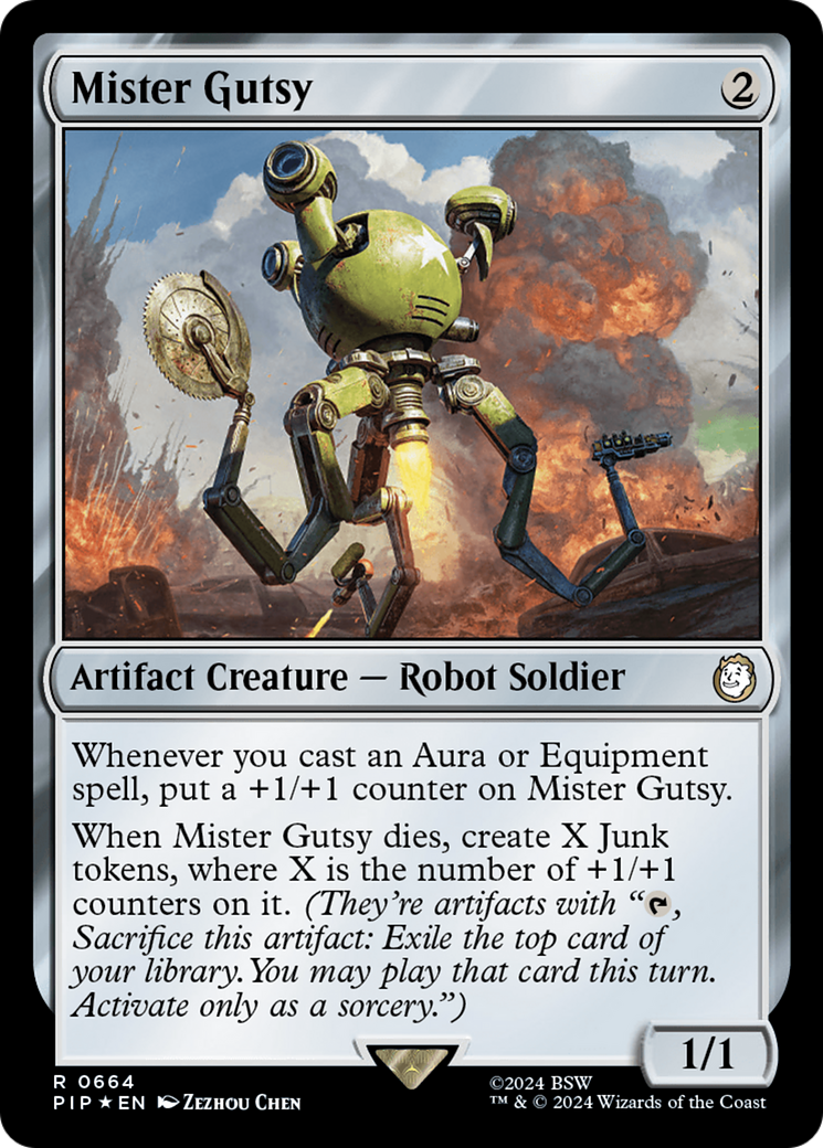 Mister Gutsy (Surge Foil) [Fallout] | PLUS EV GAMES 