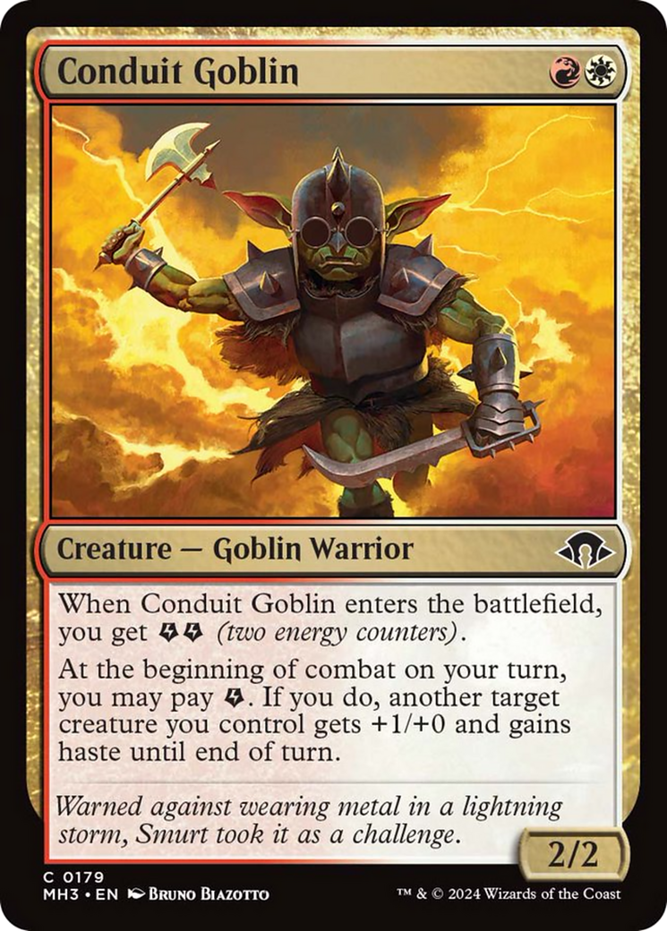 Conduit Goblin [Modern Horizons 3] | PLUS EV GAMES 