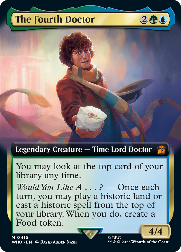 The Fourth Doctor (Extended Art) [Doctor Who] | PLUS EV GAMES 