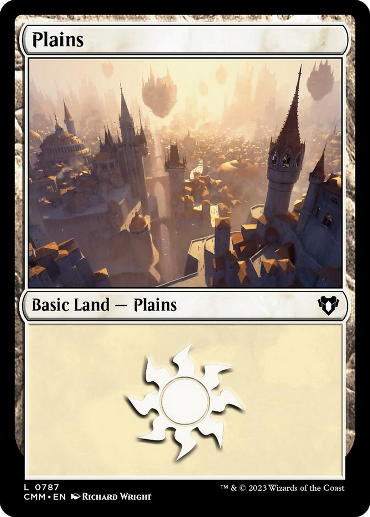 Plains (787) [Commander Masters] | PLUS EV GAMES 