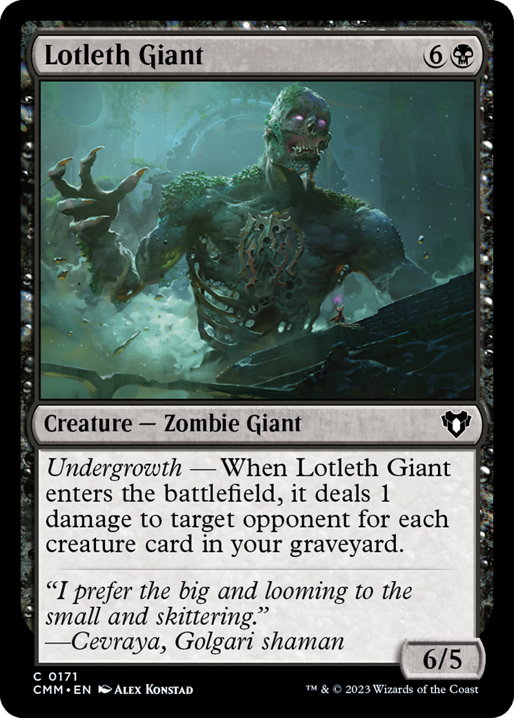 Lotleth Giant [Commander Masters] | PLUS EV GAMES 