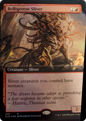 Belligerent Sliver (Extended Art) [Secret Lair Drop Series] | PLUS EV GAMES 